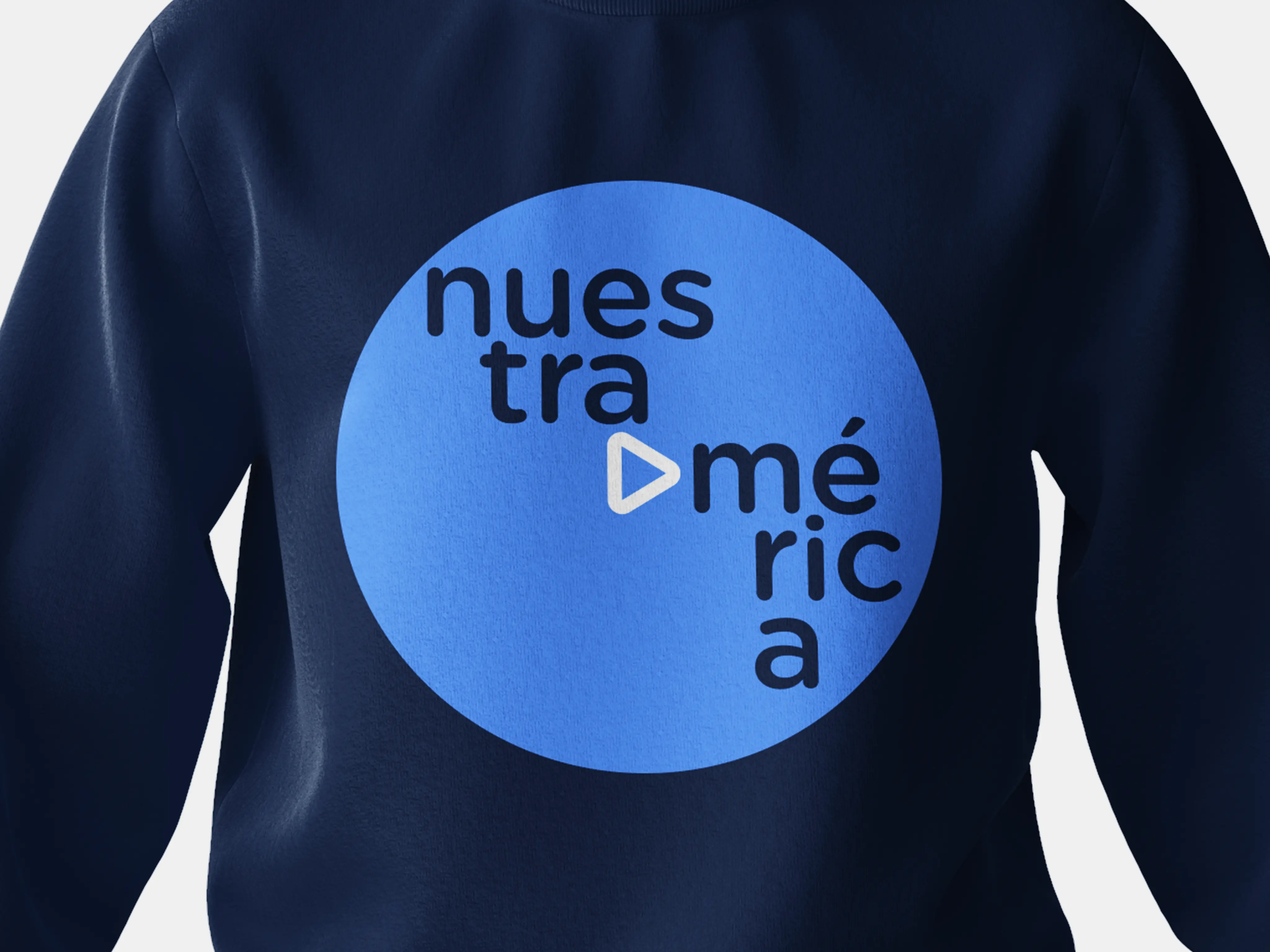 Nuestra America Podcast Sweatshirt Mockup