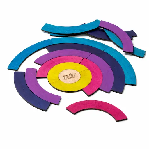 Tete by Doublete educational toy disassembled
