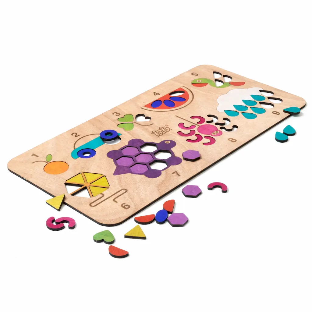 Tete by Doublete educational toy counting to nine