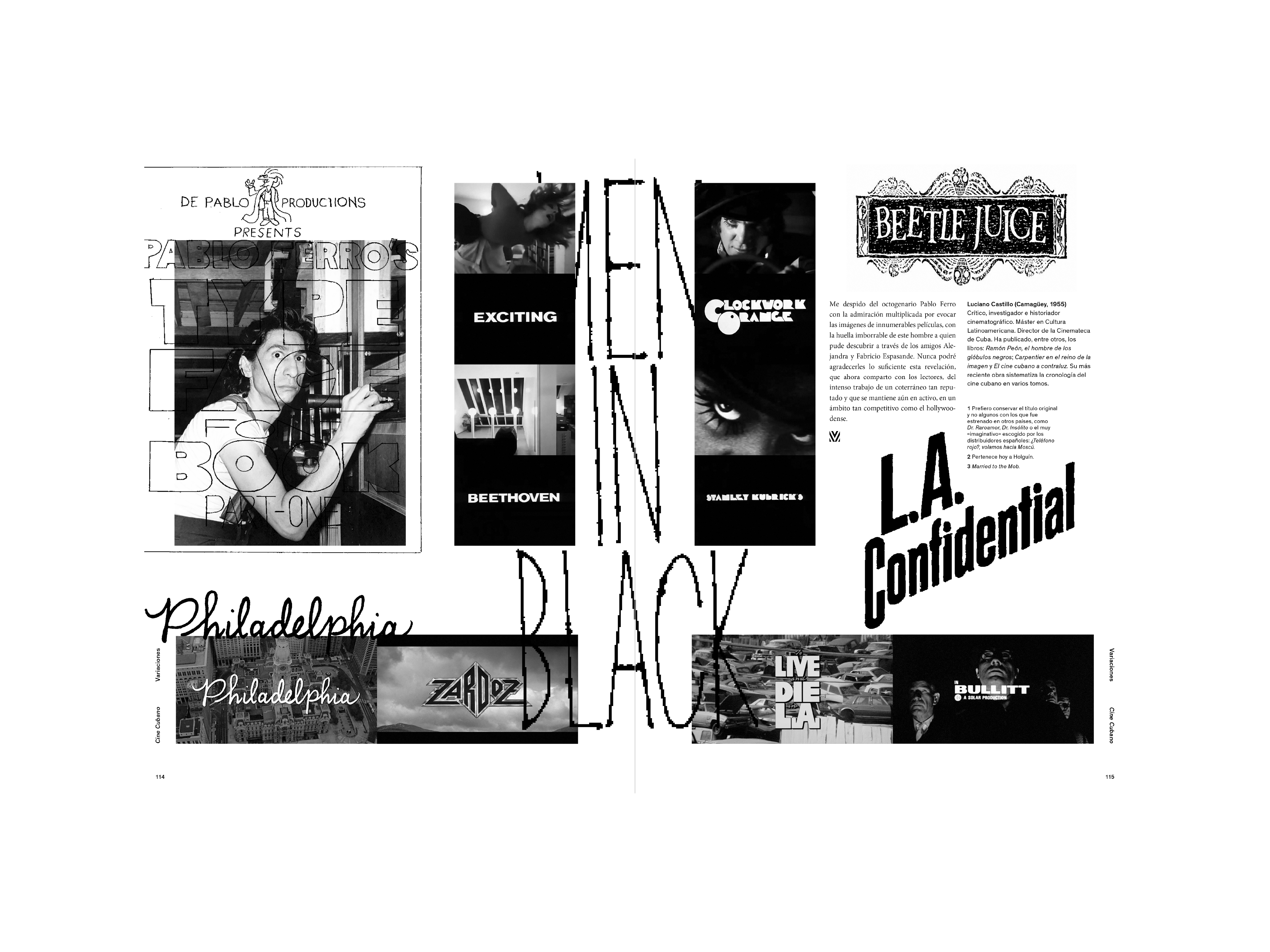 Cine Cubano Magazine Issues 201-202 Pages 2