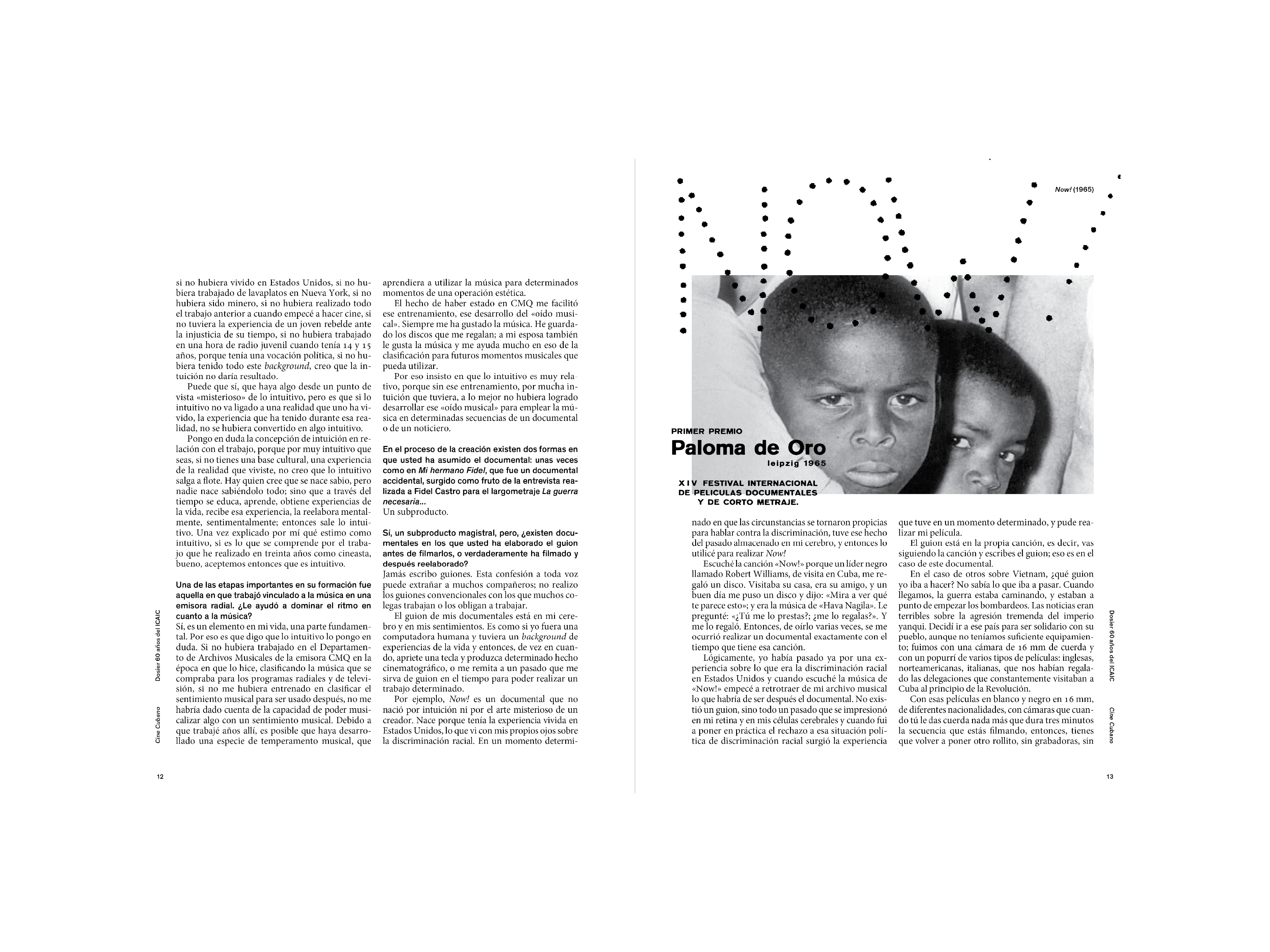 Cine Cubano Magazine Issue 205 Pages